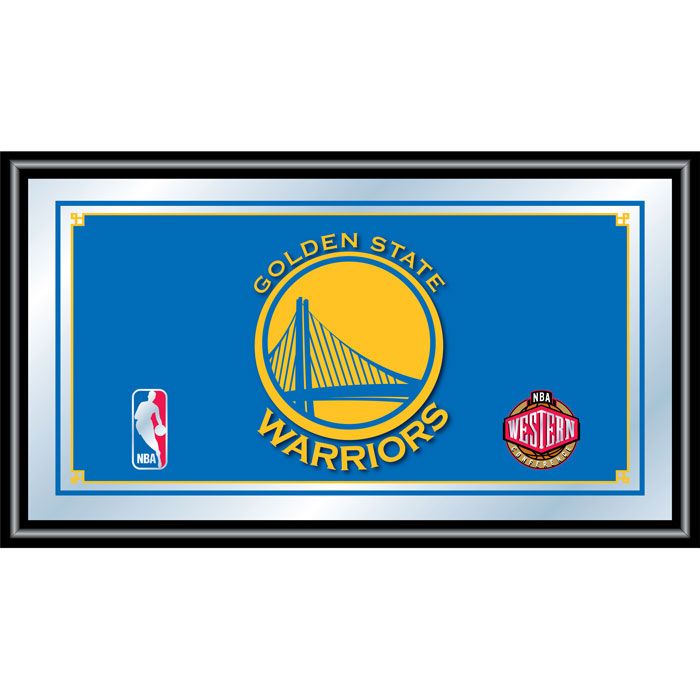 NBA Golden State Warriors NBA Framed Logo Mirror at Sears.com