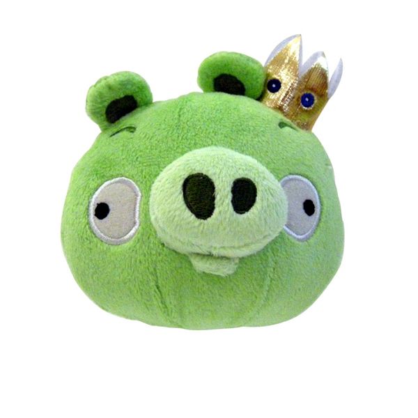Angry Birds Plush Pig With Sound 8.75in - King Pig Best Price