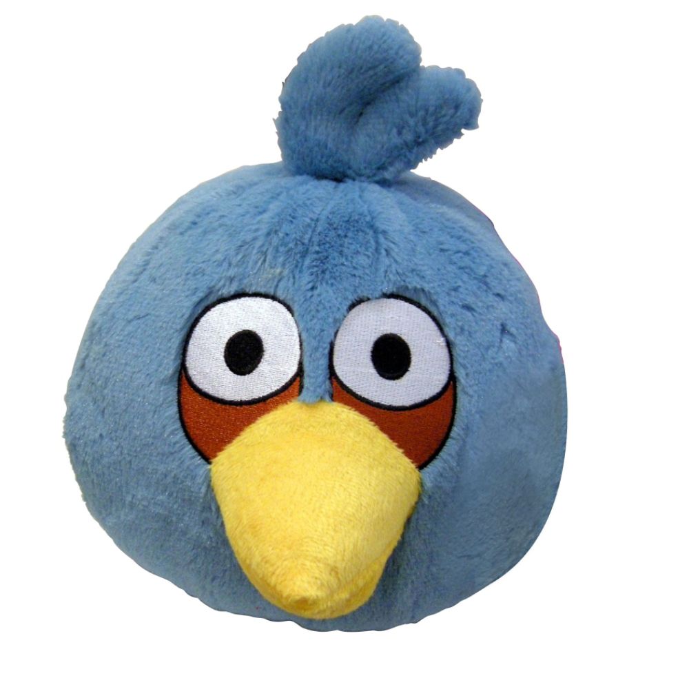 Angry Birds Plush Bird With Sound 5.75IN - Blue at Kmart.com