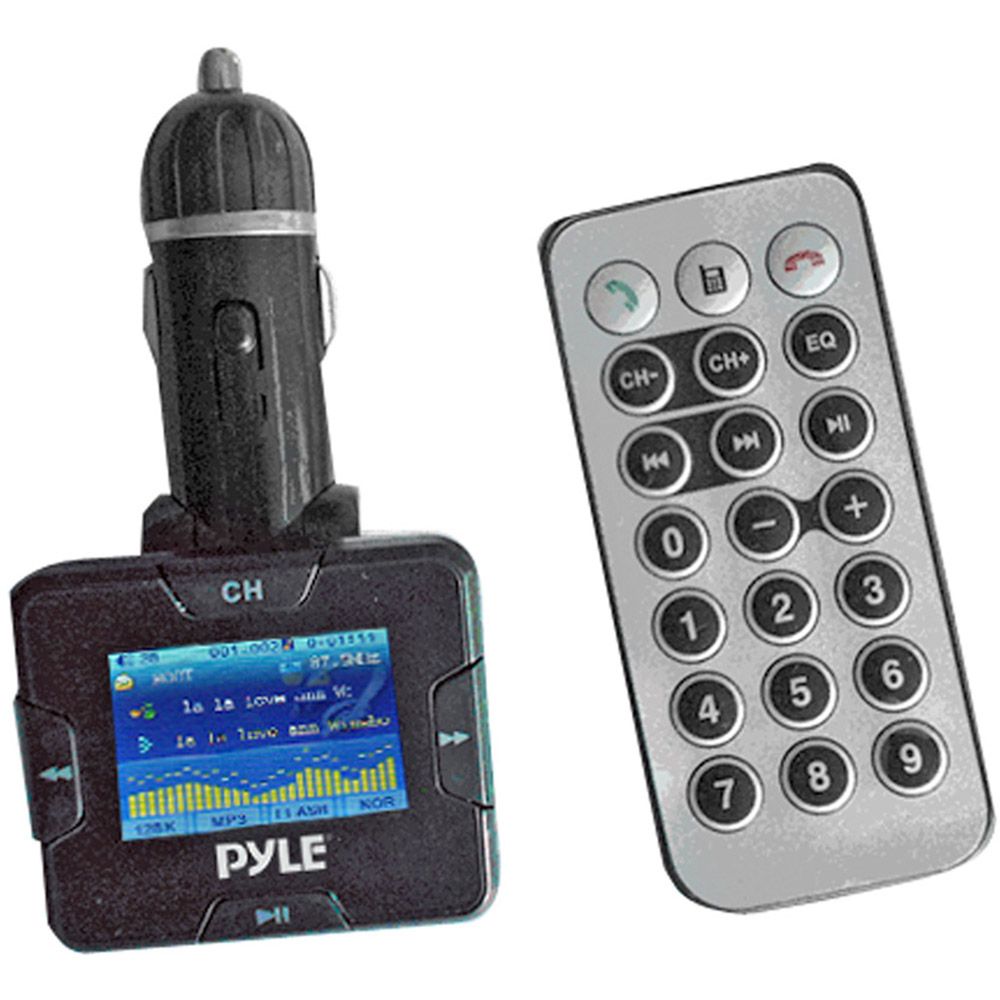 Pyle 12V Bluetooth FM Transmitter/MP3 Player With USB Port