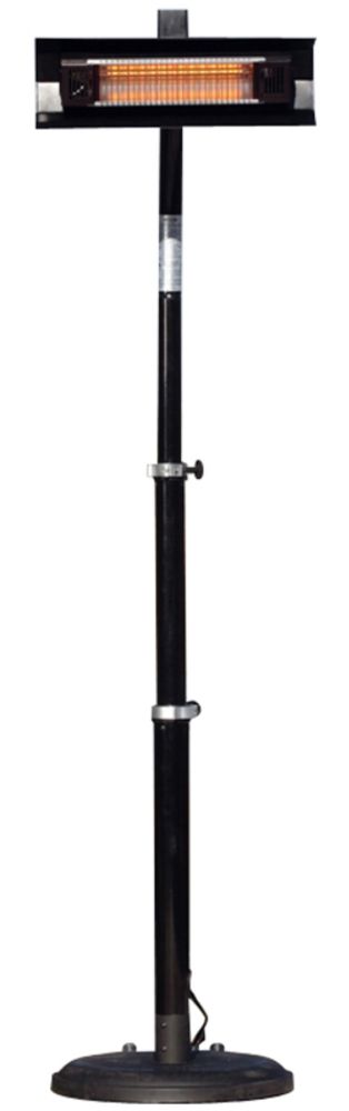 Fire Sense Black Powder Coated Steel Telescoping Offset Pole Mounted Infrared Patio Heater at Kmart.com