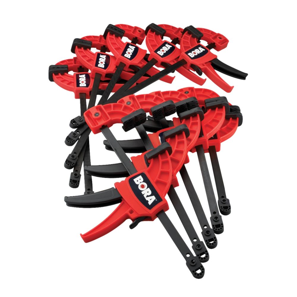 10-pc. Pistol Grip Clamp Combo
