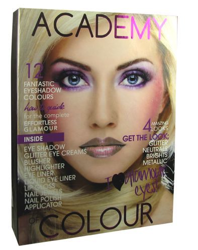 Academy of Colour Vibrant Party Palette Magazine Box