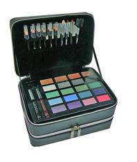 Academy of Colour Double Zip Black Large Case
