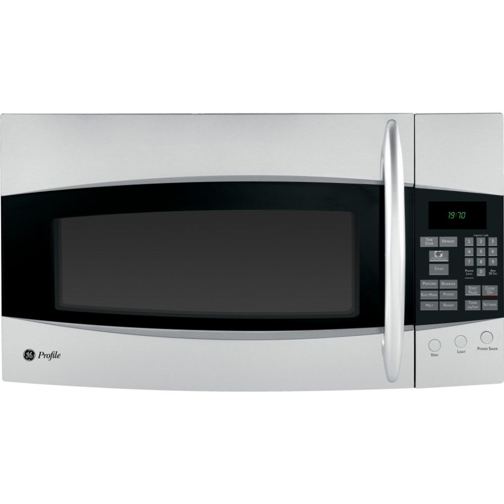 GE Profile 1.9 cu. ft. Over-the-Range Sensor Microwave Oven - Stainless Steel