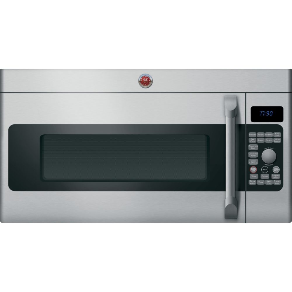 Ge Cafe 1.7 Cubic Foot Over-The-Range Microwave Oven with Convection Stainless Steel