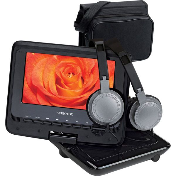 Audiovox Swivel 7'' Widescreen Portable DVD