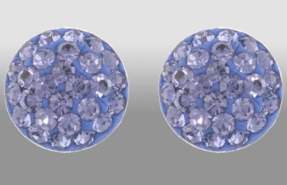 Pave Crystal Sterling Silver Earrings at Sears.com