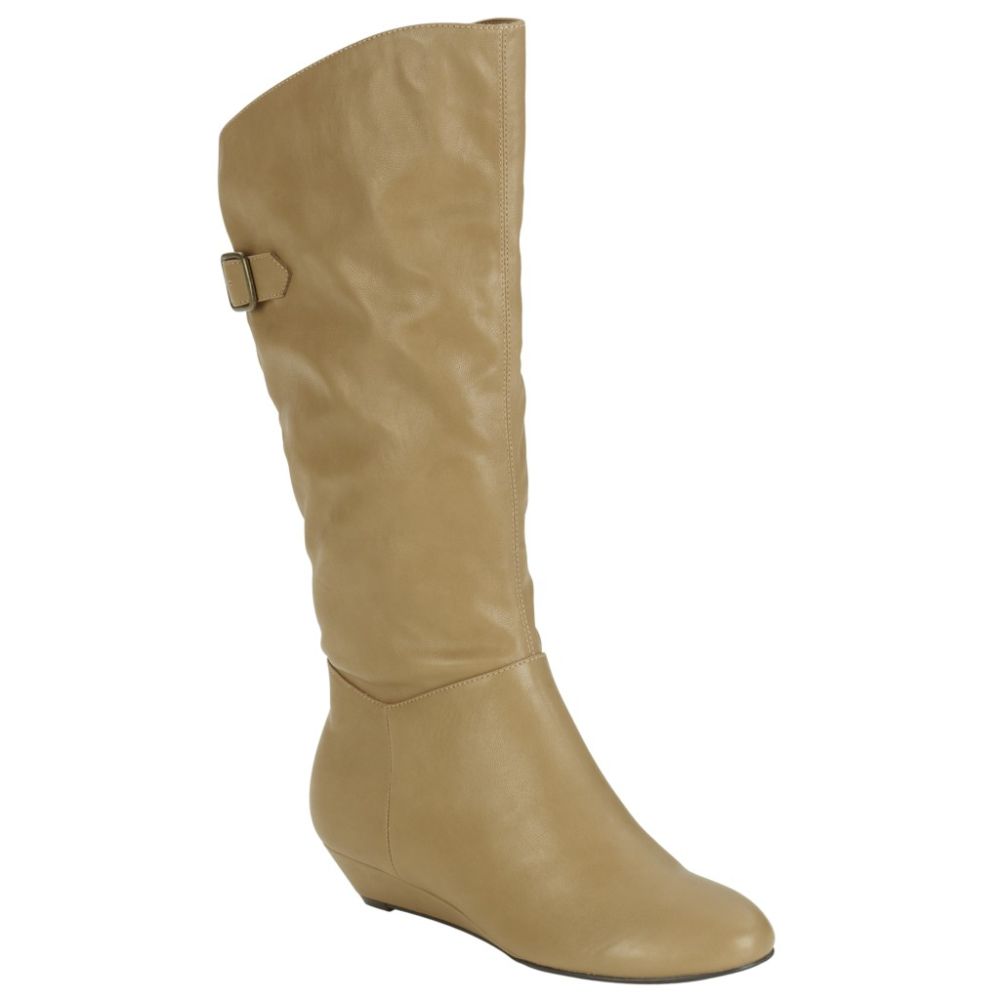 Route 66 Women's Toba Scrunch Boot - Tan at Kmart.com