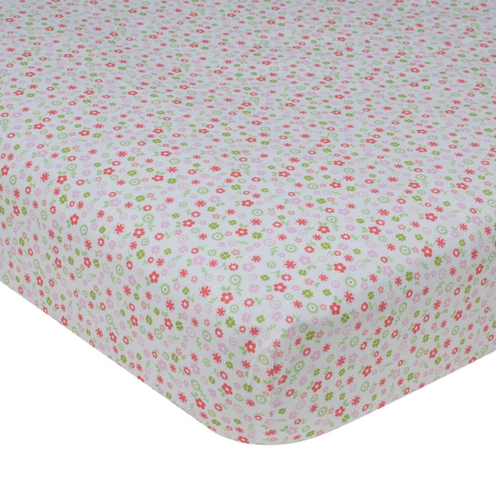 Lambs & Ivy Baby Crib Sheet Garden Babies at Sears.com