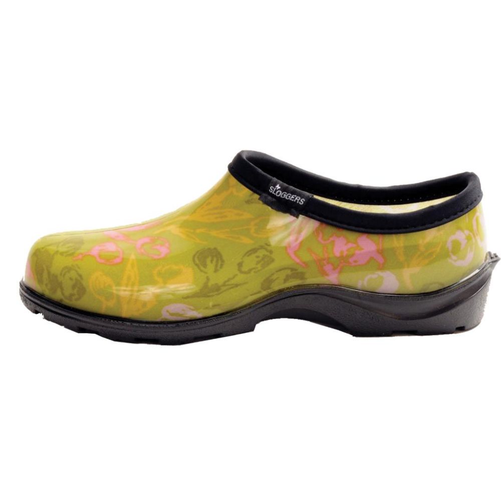 Womens Garden Shoe Tulip Size 8 Green