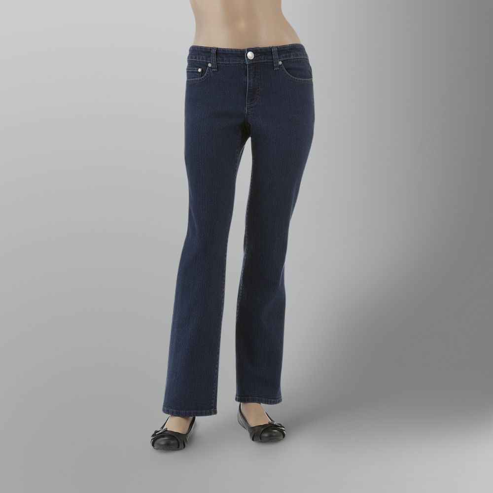 Covington Petite Arctic Wash Boot Cut Jeans