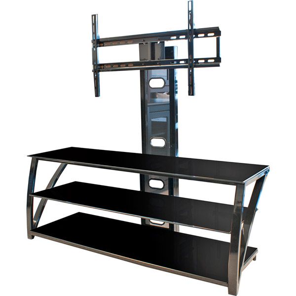 Tech Craft 52" 3Shelf Flat Panel HDTV Stand With Builtin Mount