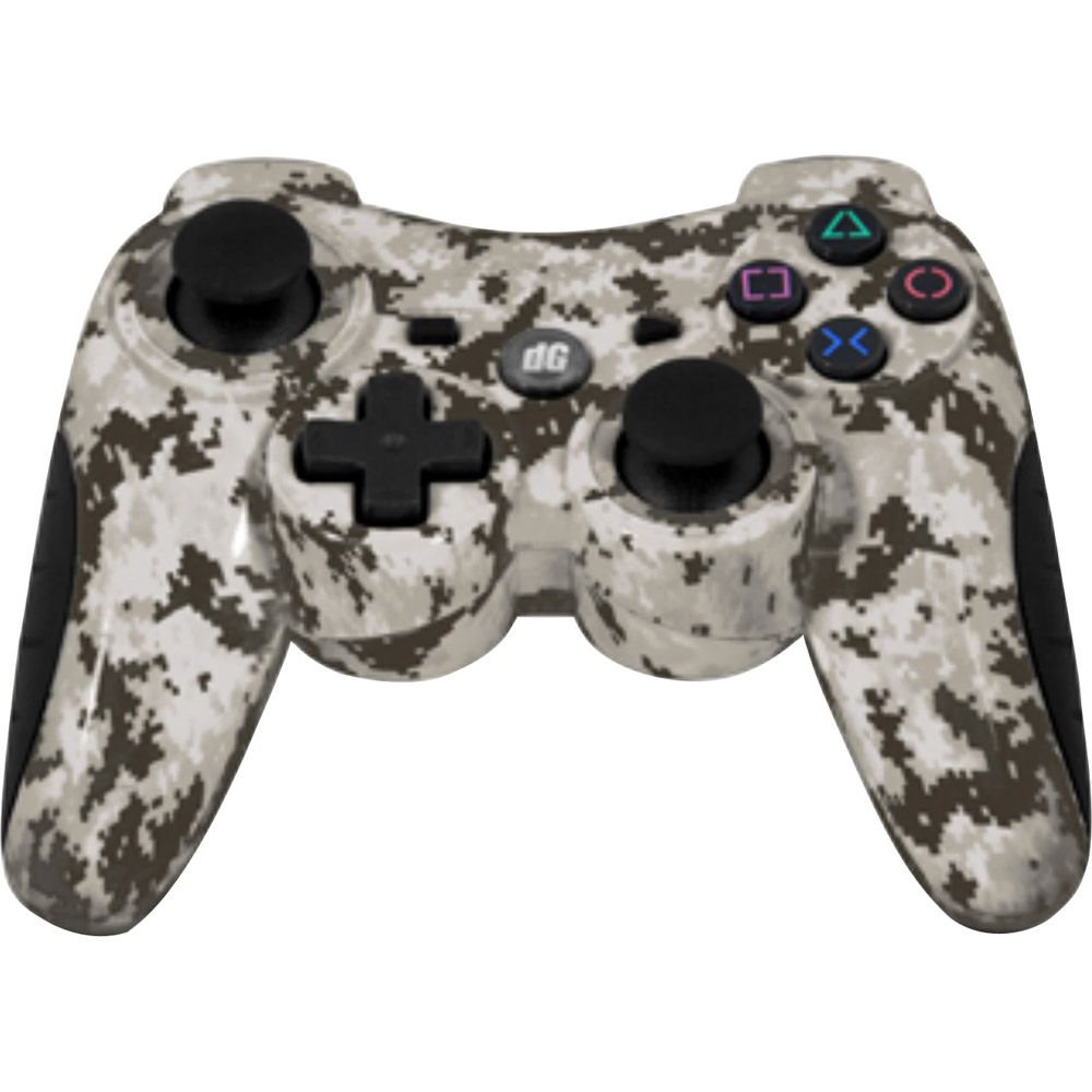 Dreamgear Shadow 6 Desert Camouflage Wireless Controller for PS3