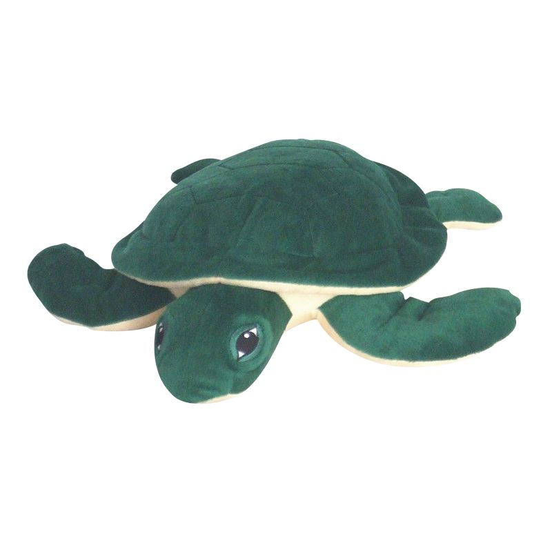 Pet Lou Medium Plush Dog Chew Toy, 8'' Sea