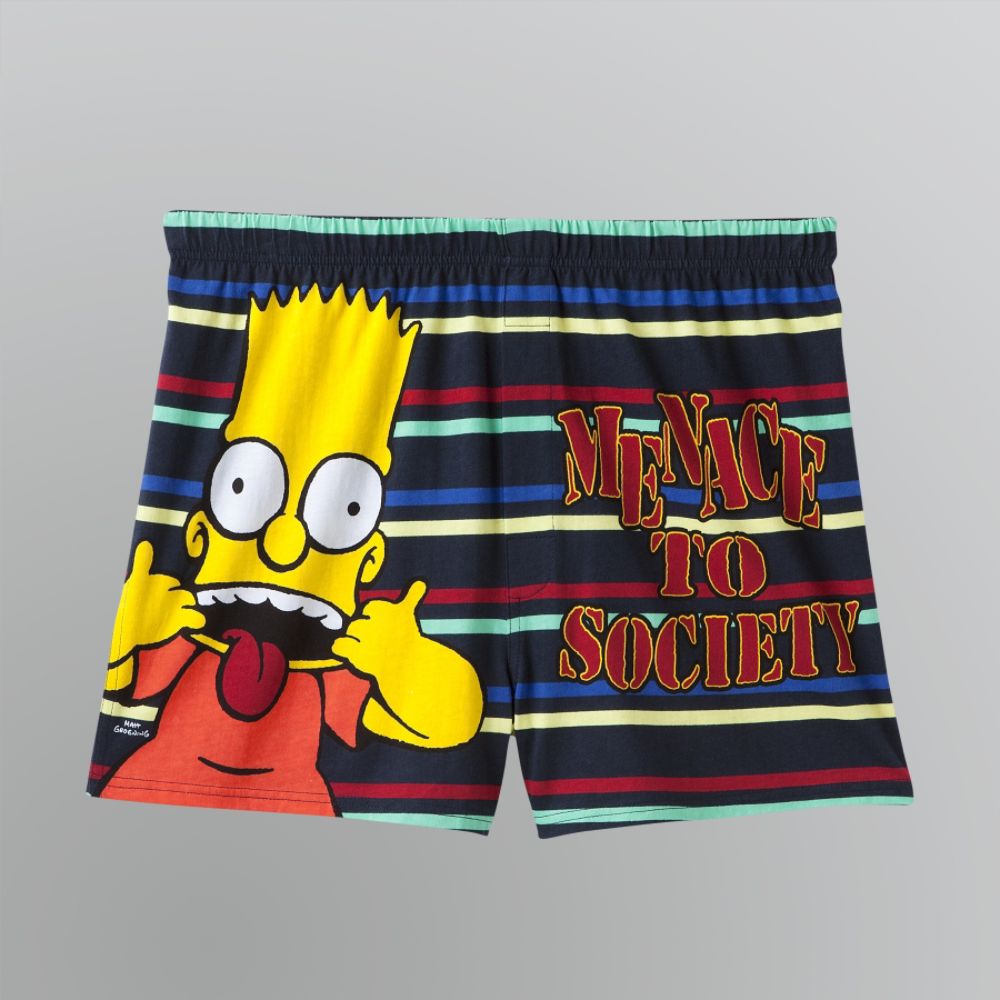 The Simpson's Men's Bart Simpson Boxer Shorts at Sears.com