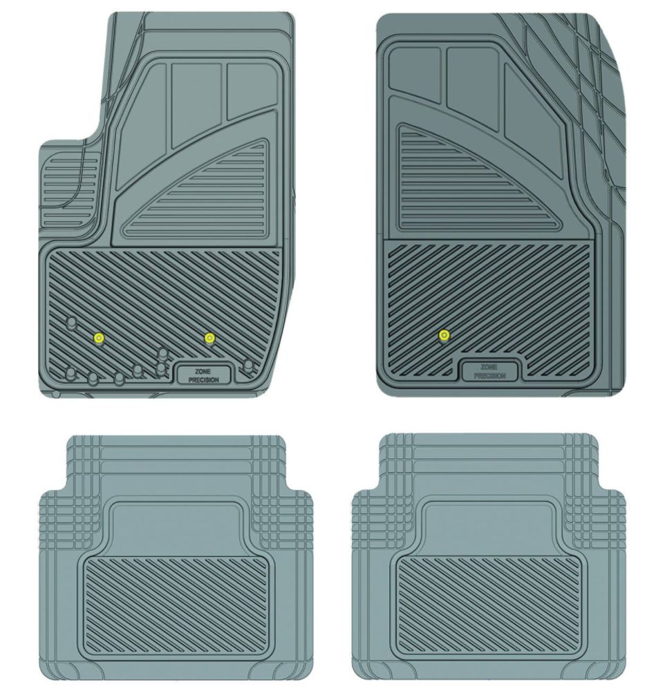 Koolatron 17154 Grey Precision All Weather Kustom Fit Car Mat for 2006+ Ford Explorer