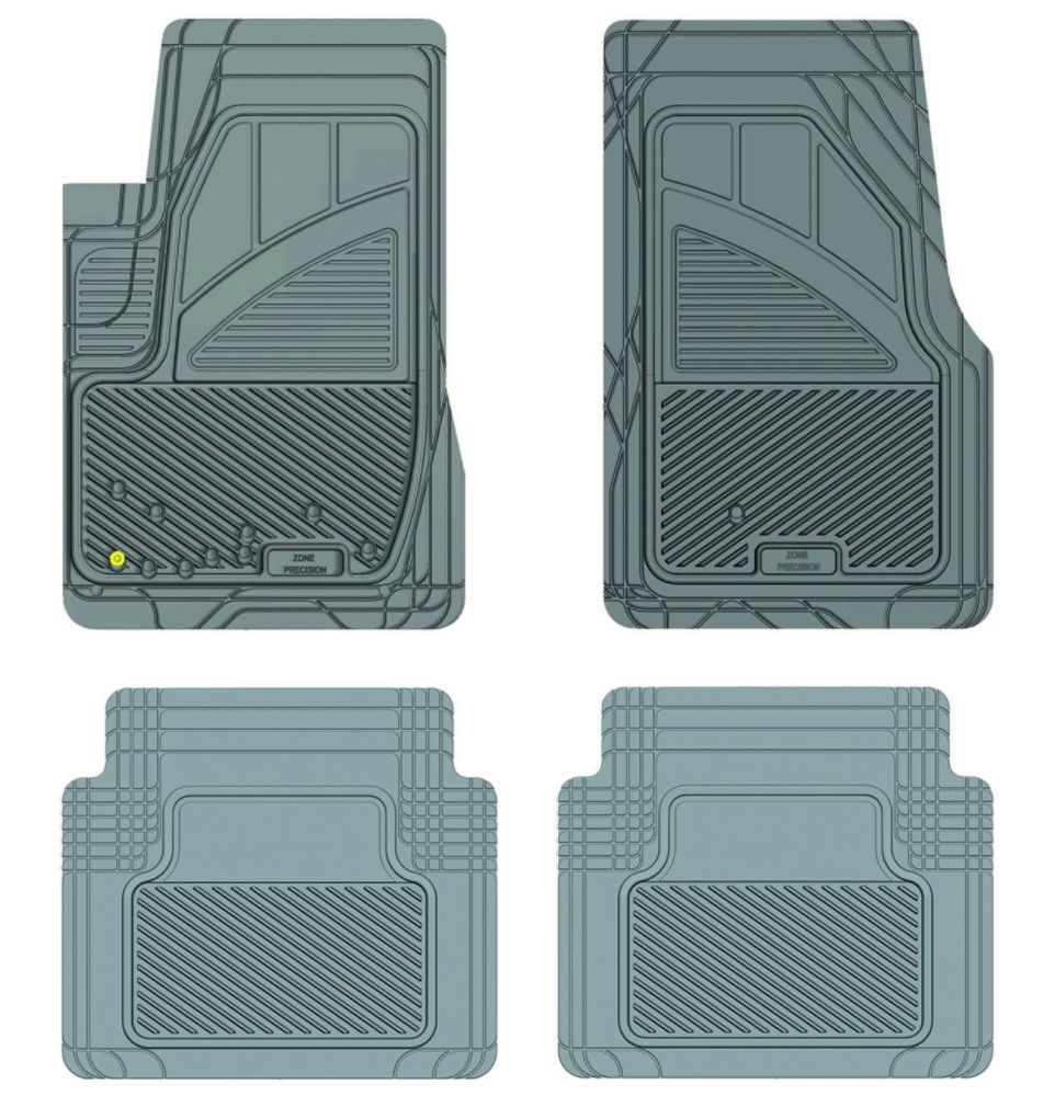 Koolatron 17164 Grey Precision All Weather Kustom Fit Car Mat for 2005+ Ford Mustang