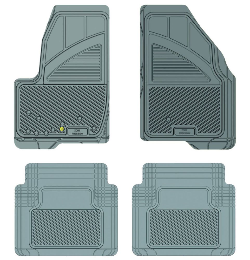 Koolatron 17169 Grey Precision All Weather Kustom Fit Car Mat for 2008-2009 Ford Taurus X