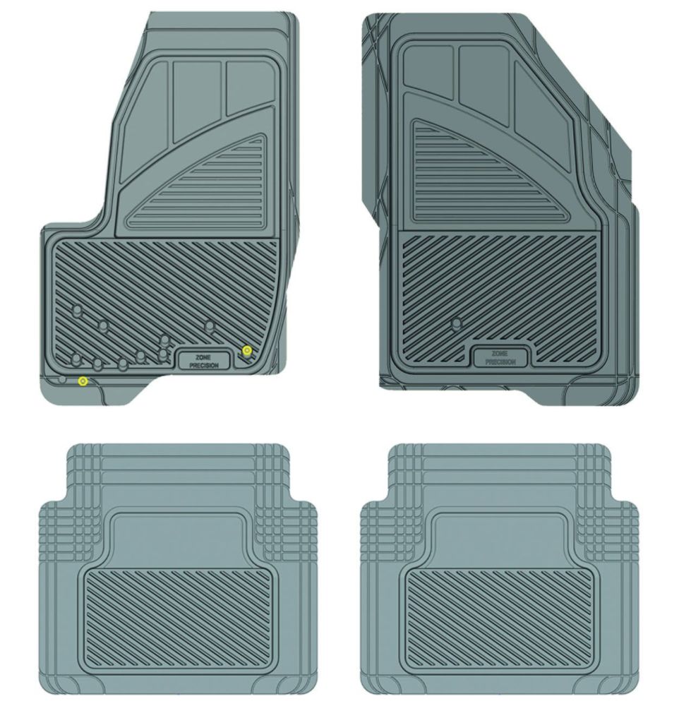 Koolatron 17170 Grey Precision All Weather Kustom Fit Car Mat for 2010+ Ford Taurus