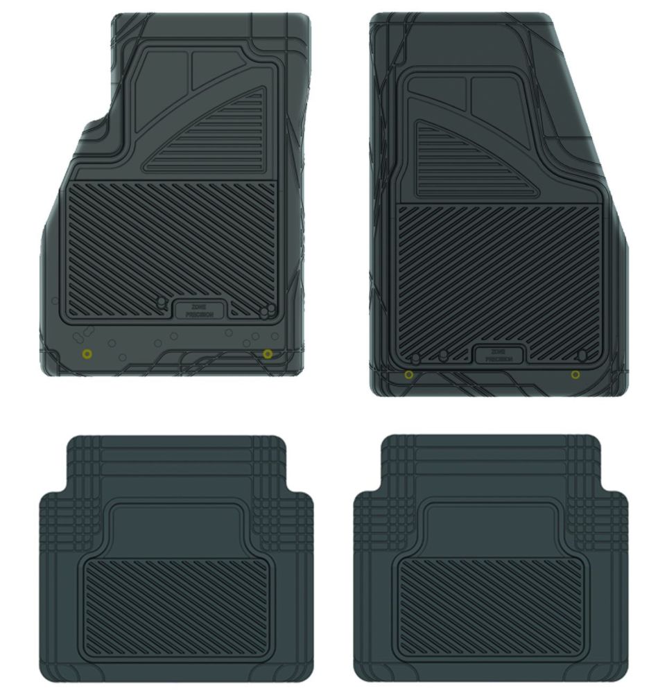 Koolatron 17201 Black Precision All Weather Kustom Fit Car Mat for 2011+ Buick Lacrosse