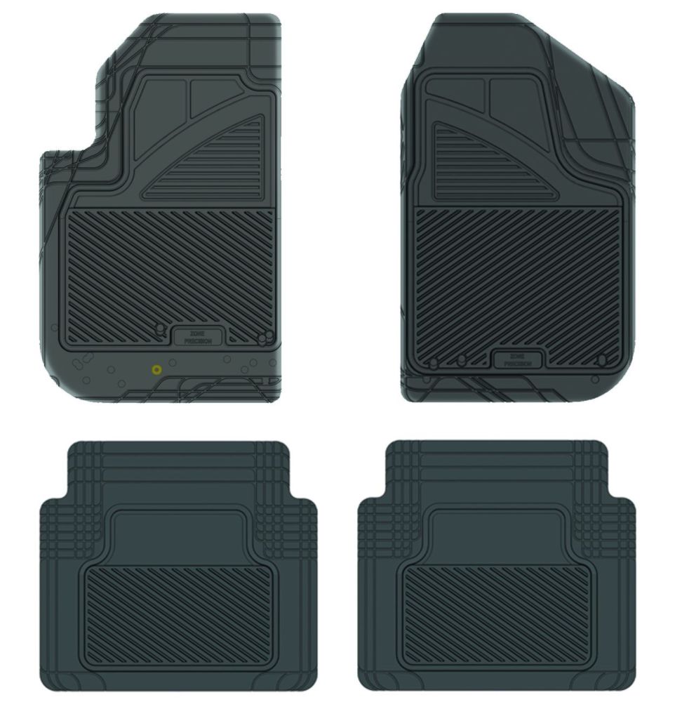 Koolatron 17206 Black Precision All Weather Kustom Fit Car Mat for 2005+ Chevrolet Cobalt