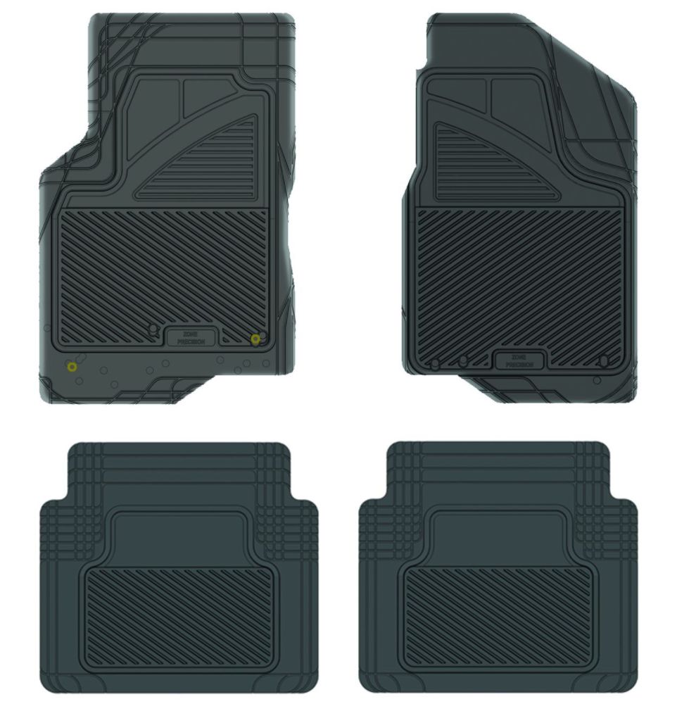 Koolatron 17207 Black Precision All Weather Kustom Fit Car Mat for 2005+ Chevrolet Equinox
