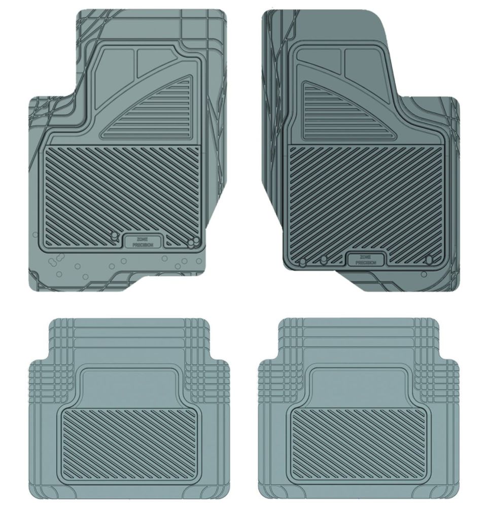 Koolatron 17255 Grey Precision All Weather Kustom Fit Car Mat for 1995-2005 Chevrolet Cavalier