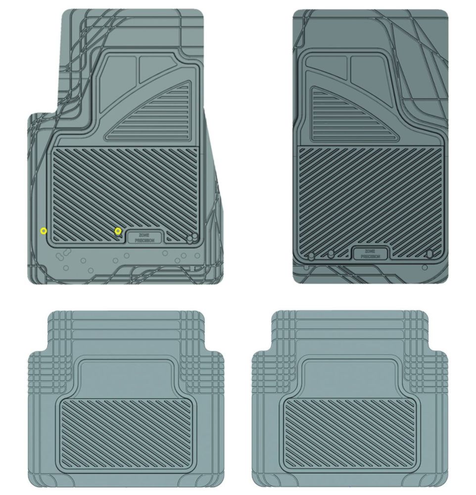 Koolatron 17263 Grey Precision All Weather Kustom Fit Car Mat for 2002-2009 GMC Envoy