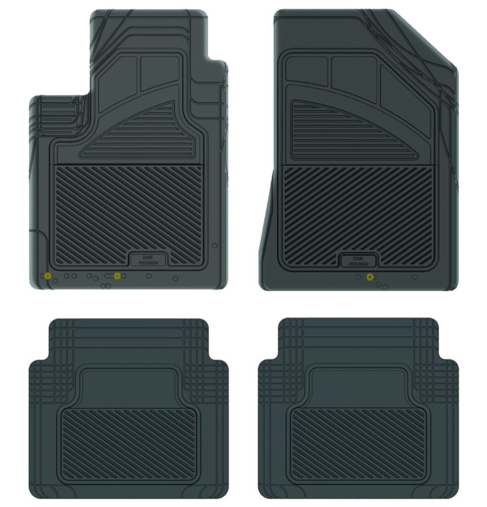 Koolatron 17409 Black Precision All Weather Kustom Fit Car Mat for 2006+ Hyundai Sonata