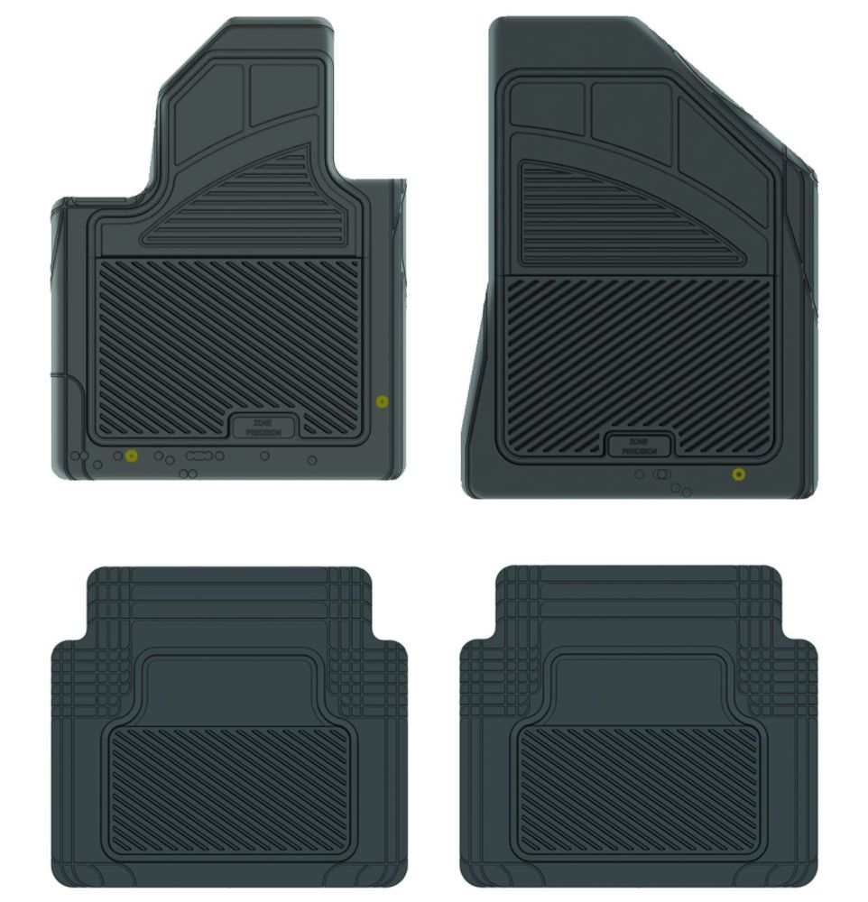 Koolatron 17410 Black Precision All Weather Kustom Fit Car Mat for 2005+ Hyundai Tucson