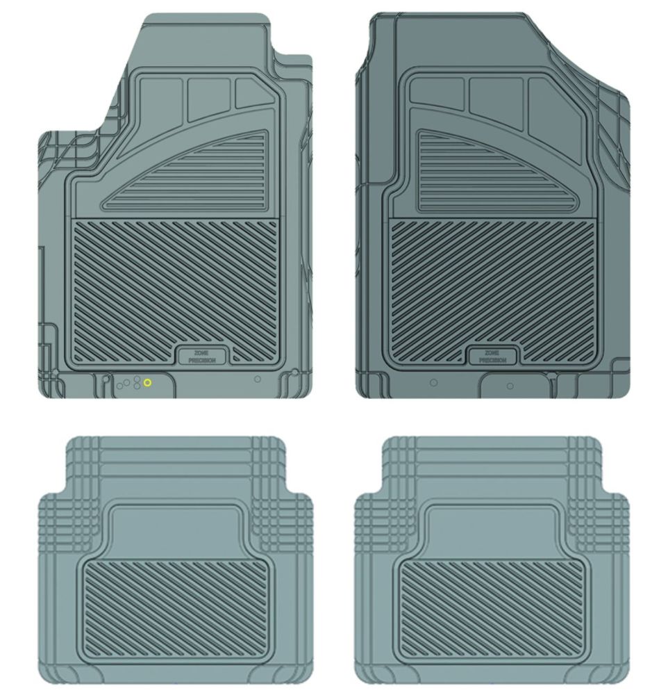 Koolatron 17654 Grey Precision All Weather Kustom Fit Car Mat for 2004-2008 Nissan Maxima