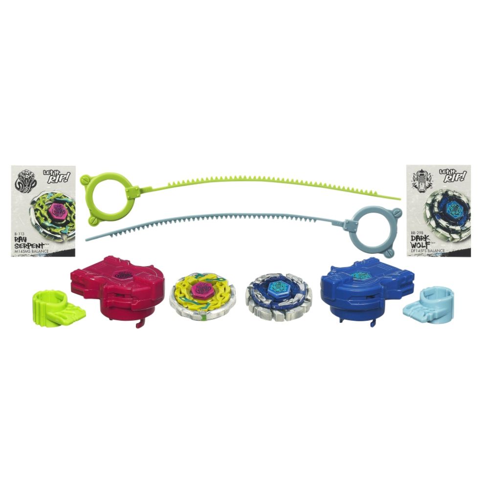 Hasbro BEYBLADE METAL MASTERS™ SHADOW STRIKE STANDOFF™* DARK WOLF™* RAY SERPENT* 2-Pack at Kmart.com