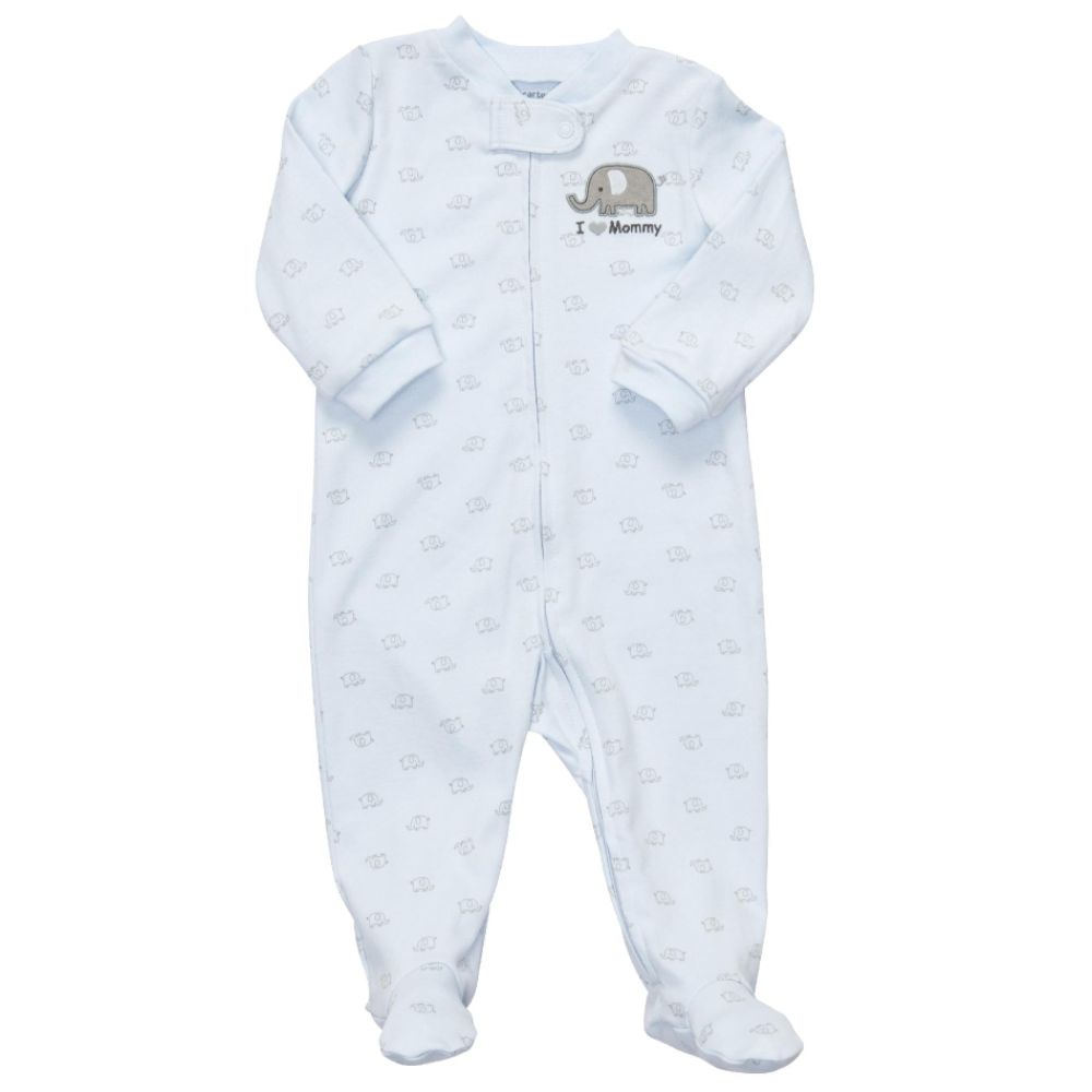 Carters Infant Boy’s  1 Piece Footsie Sleepwear Zip-Up at Sears.com