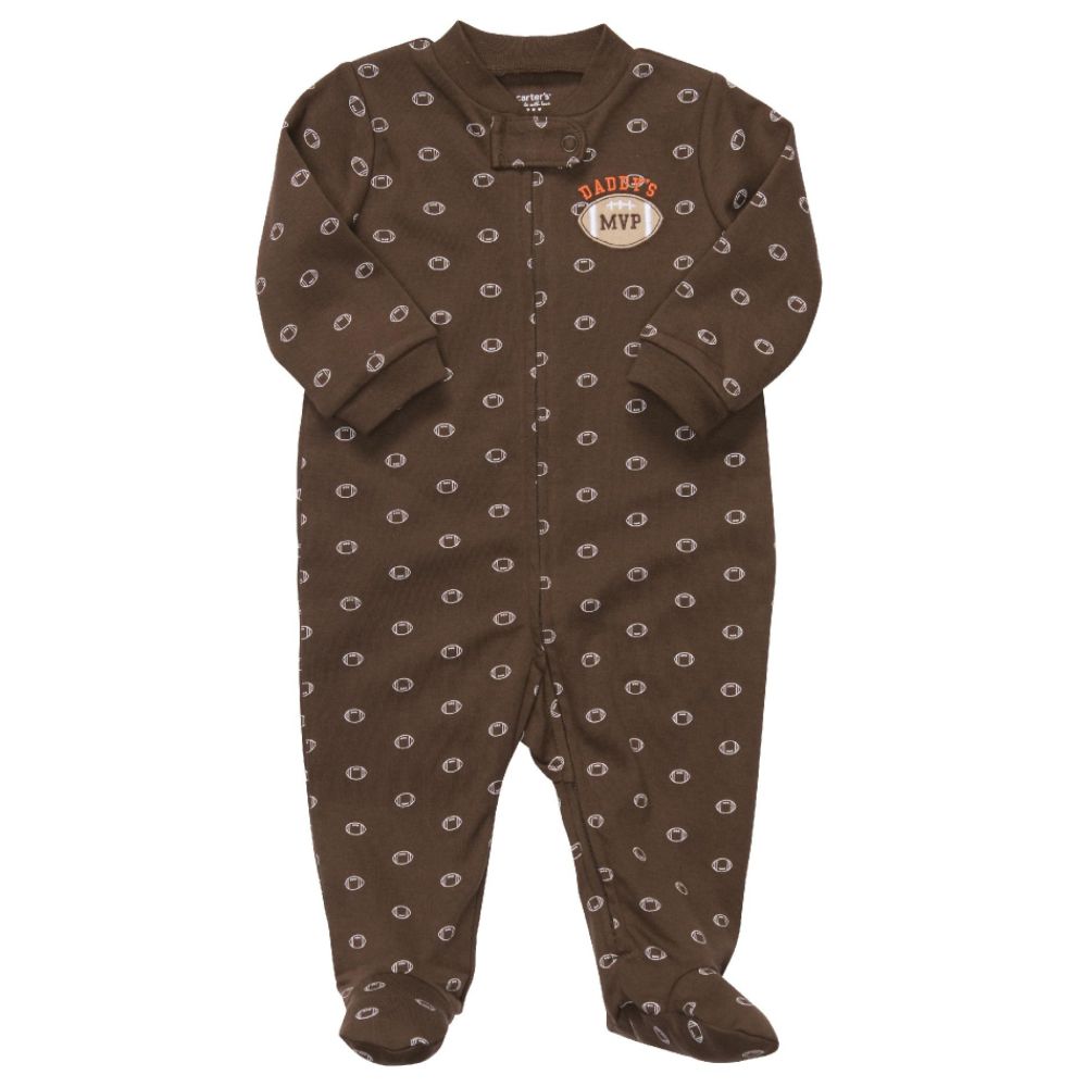 Carters Infant Boy’s  1 Piece Footsie Sleepwear Zip-Up at Sears.com