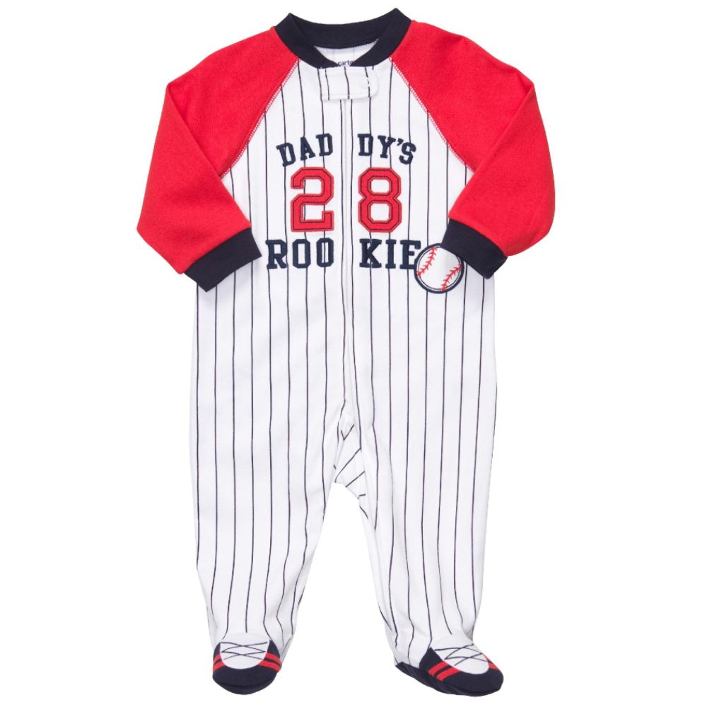 Carters Newborn Boy’s 1 Piece Footsie Sleepwear Zip-Up at Sears.com