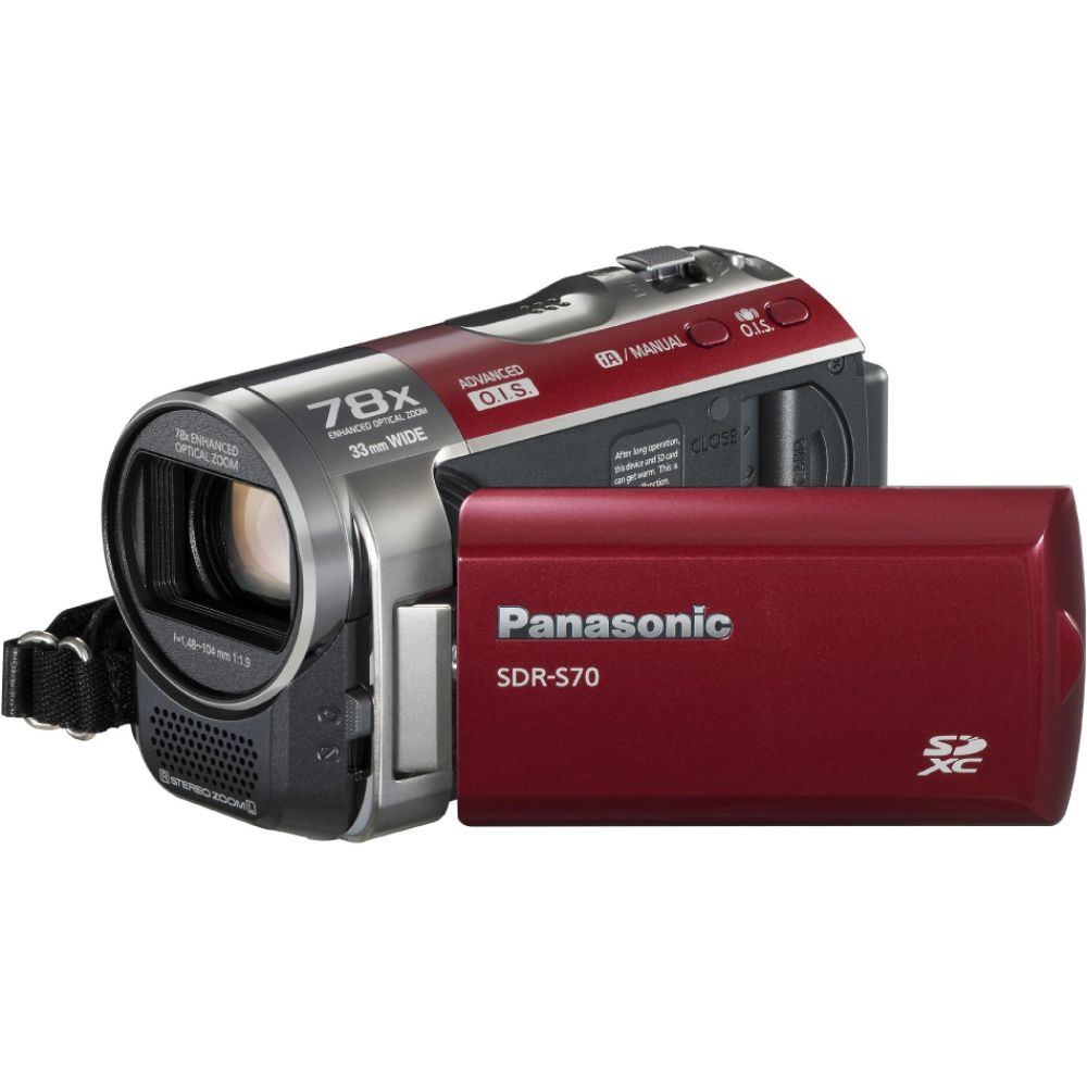 Panasonic SD Camcorder Red