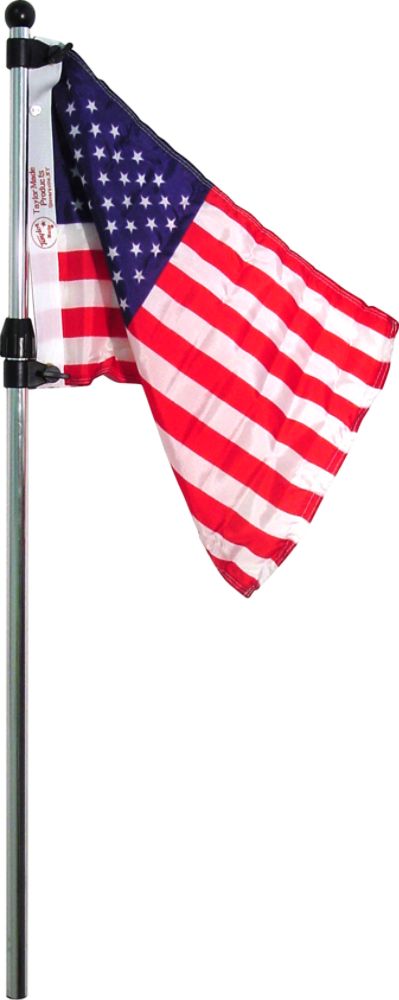 SeaSense TELESCOPING FLAG POLE WITH U.S. FLAG