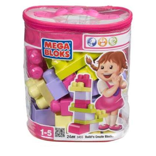 Mega Bloks 24 Pcs Bag - Pink or Classic at Sears.com