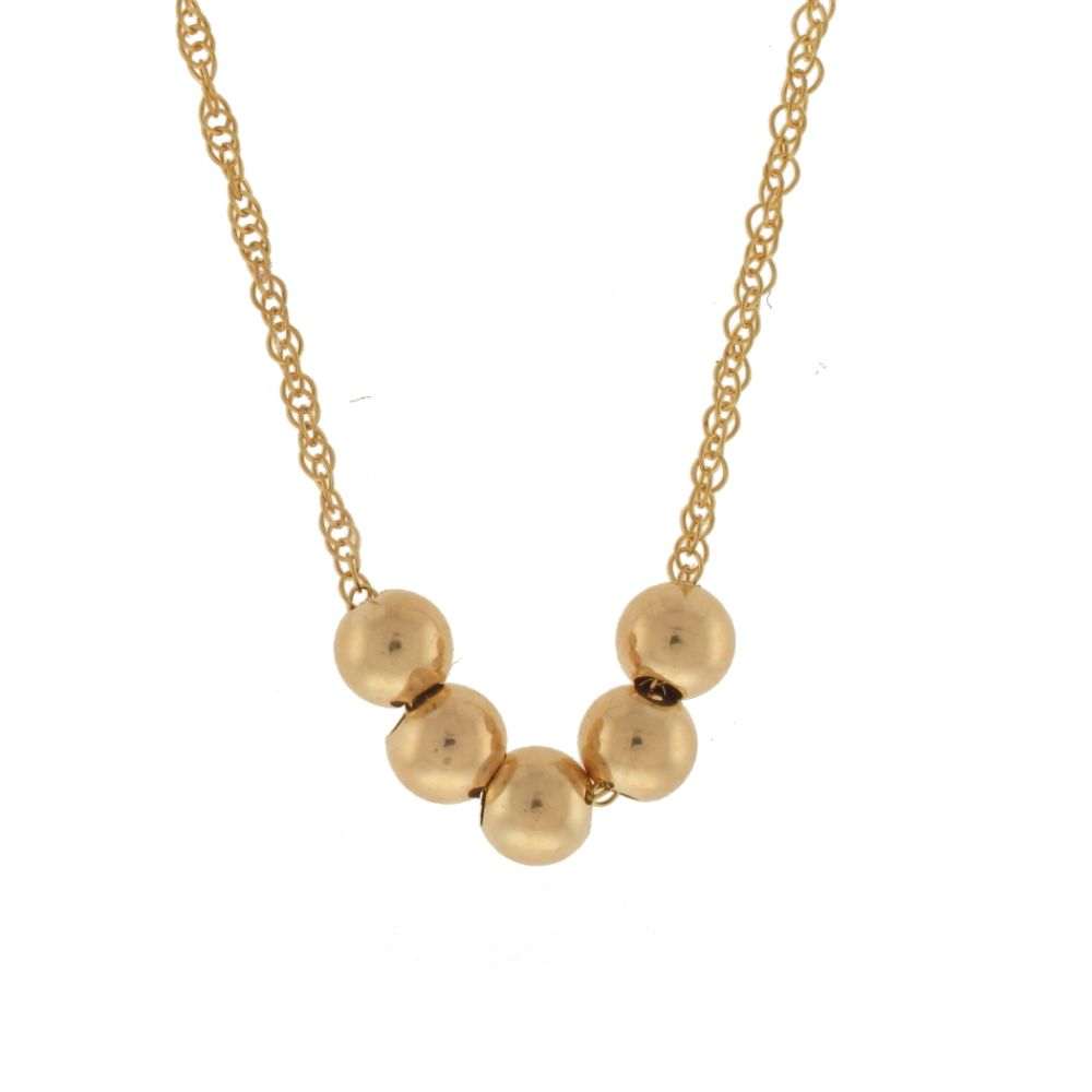 Birthstone Babies 18 Inch Gold-Filled Pendant Chain with 10kt Beads at Sears.com