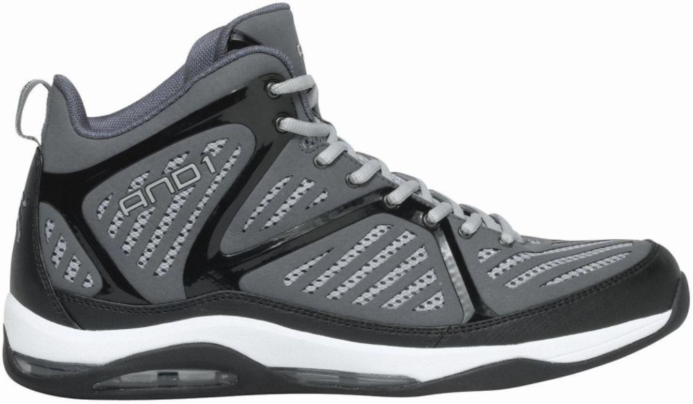 And1 Men's Athletic Shoe Empire Mid - Gray