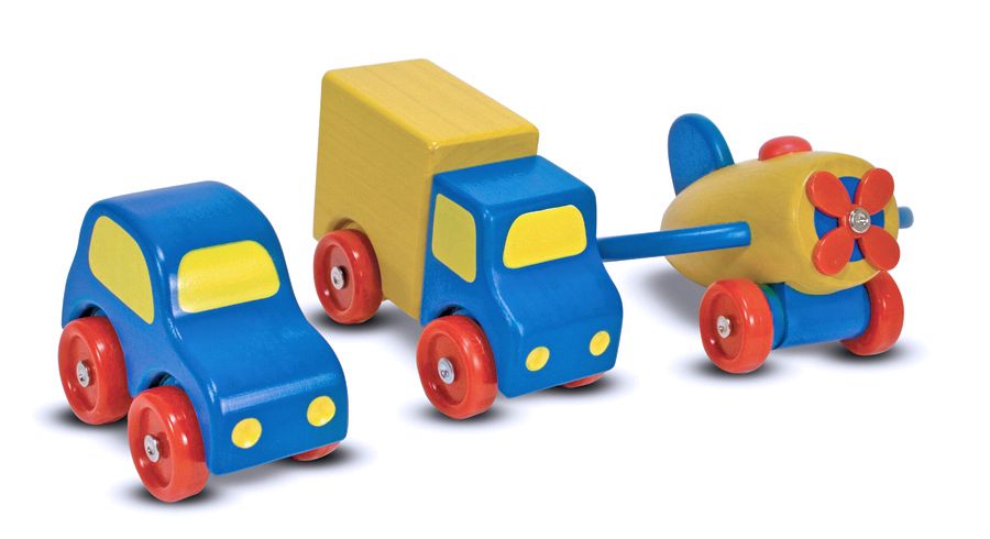 Melissa & Doug First Vehicles Set Children's Toys