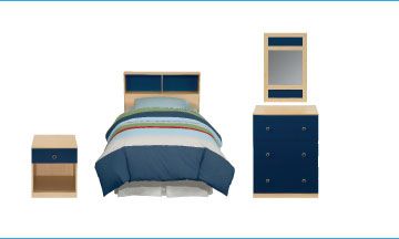 Essential Home Kids Bedroom in a Box