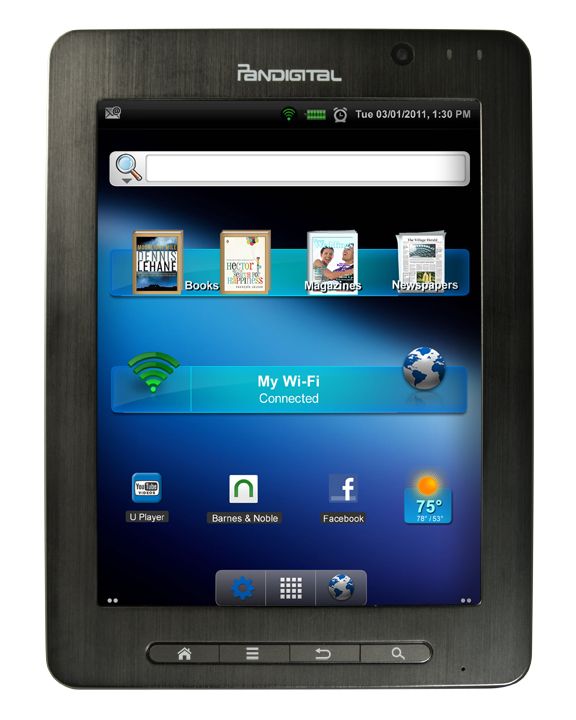 Pandigital SuperNova 8in Android Media Tablet