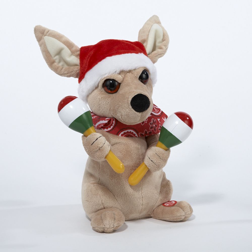 Battery-Operated Musical Animated Chihuahua