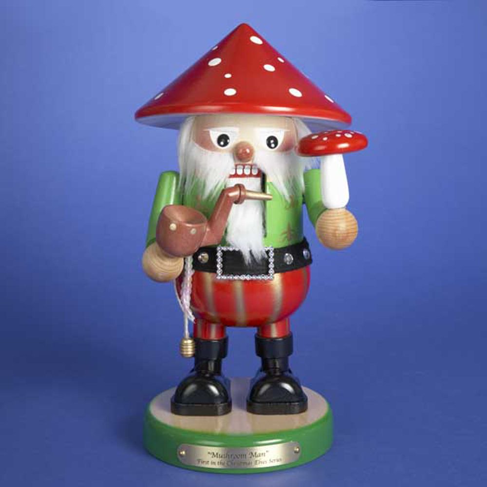 12.5" Steinbach Mushroom Man Nutcracker