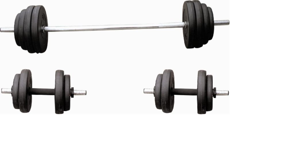 Sunny Health & Fitness 100LB Dumbbell Set
