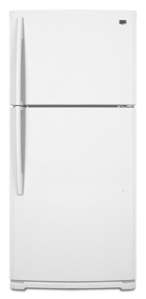 Maytag 18.9 cu. ft. Top-Freezer Refrigerator w/ Strongbox&trade; Door Bins - White ENERGY STAR® at Sears.com