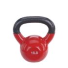 Vinyl Coated Kettle Bell-15LB
