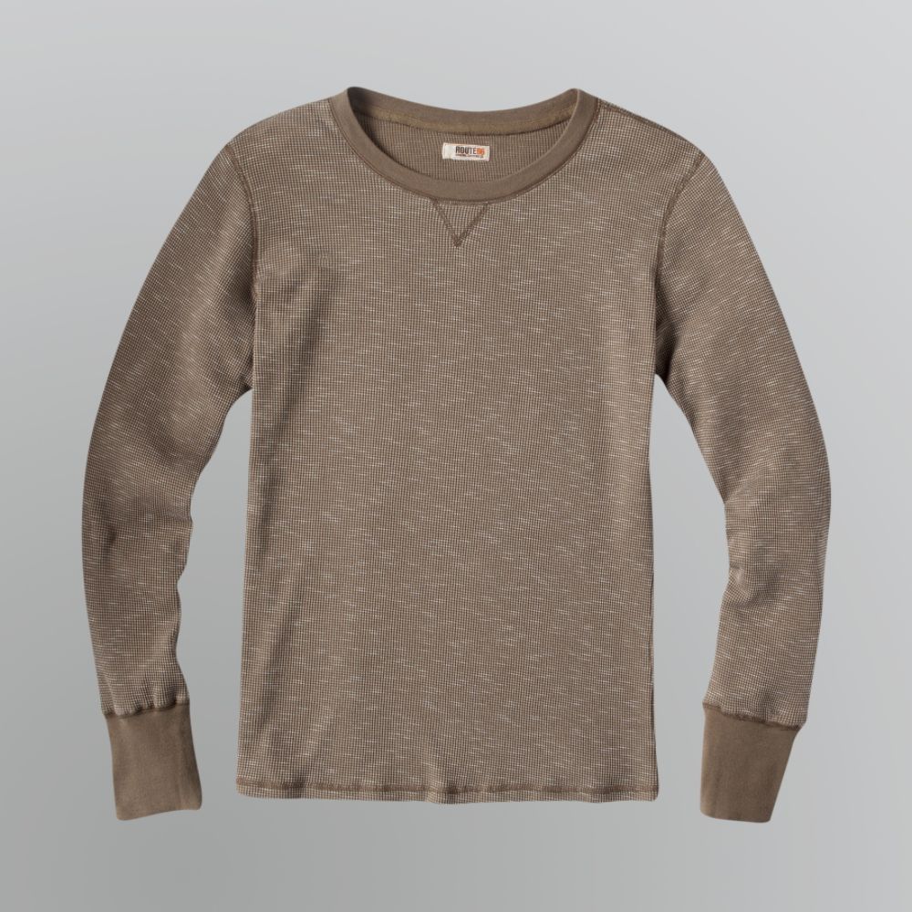 Route 66 Men's Thermal Long-Sleeve Crew
